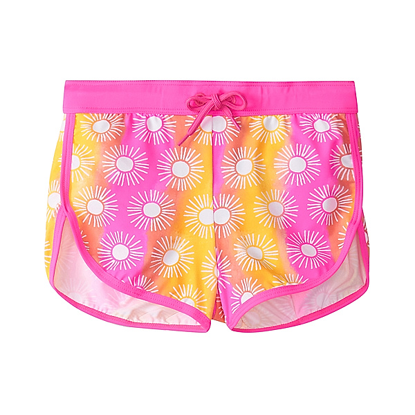Hatley Schwimm-Shorts SUNSHINE in gelb/pink