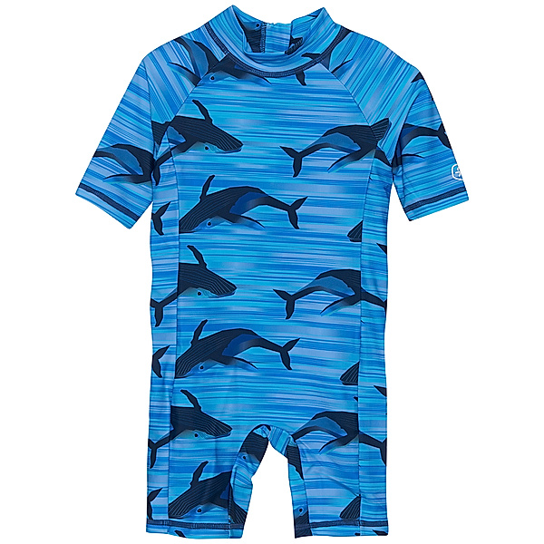 Color Kids Schwimmanzug KLEINER WAL in azure blue
