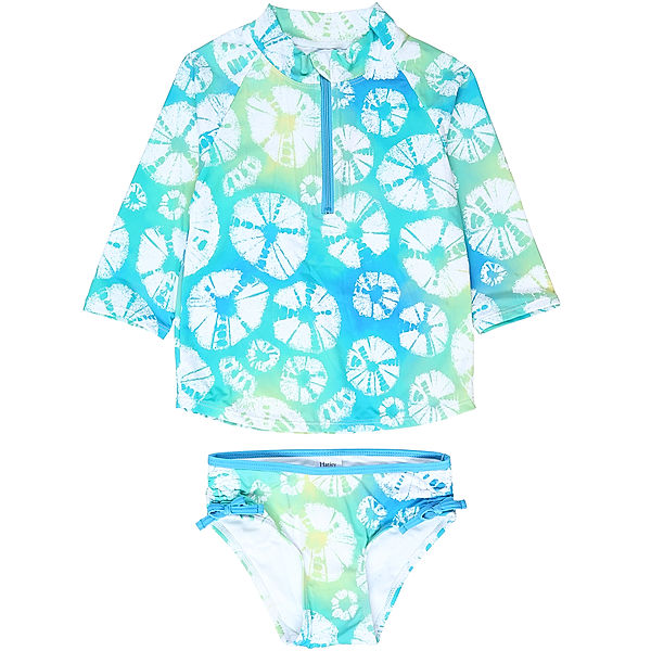Hatley Schwimmanzug WATERMELON TIE DYE 2-teilig in blau/grün