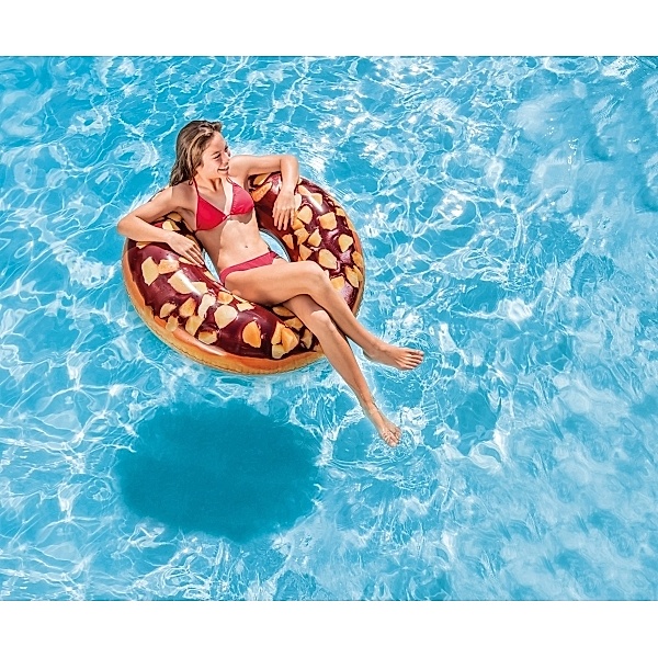 Schwimmreifen Nutty Chocolate Donut Tube, ab 9 Jahre, 114cm
