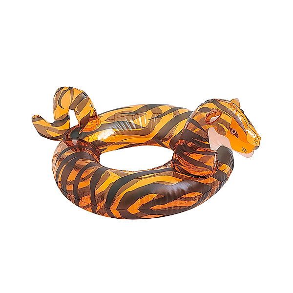 SUNNYLIFE Schwimmring TULLY THE TIGER (60x50cm) in orange