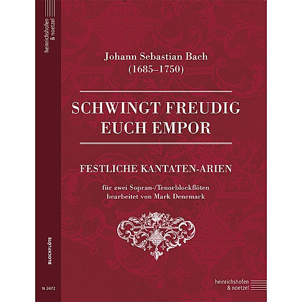 Schwingt freudig euch empor, Partitur und Stimme, Johann Sebastian Bach, Mark Denemark