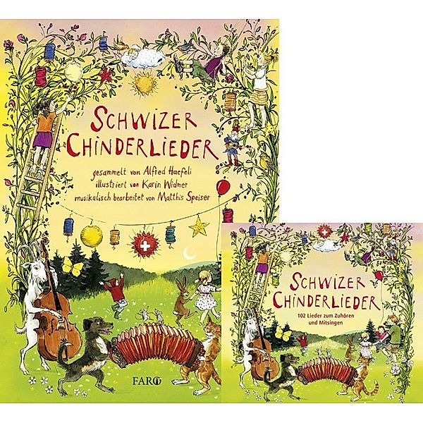 Schwizer Chinderlieder, m. Audio-CD