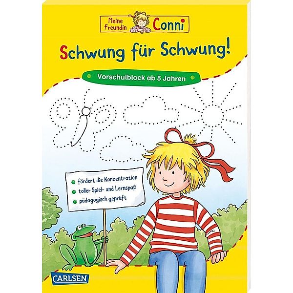 Schwung für Schwung. Vorübungen zum Schreiben / Conni Gelbe Reihe Bd.46, Hanna Sörensen