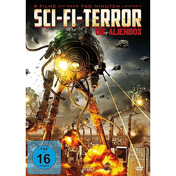 Sci-Fi-Terror-Die Alienbox, John Hopkins, Stephen Brown