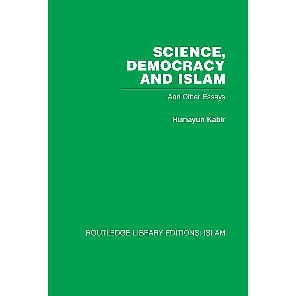 Science, Democracy and Islam, Humayun Kabir