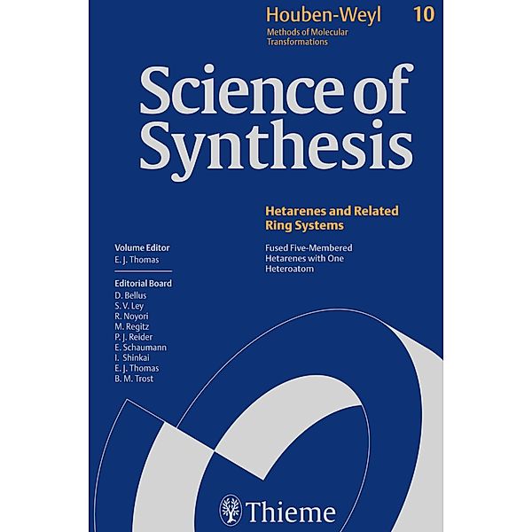 Science of Synthesis: Houben-Weyl Methods of Molecular Transformations  Vol. 10, R. Alan Aitken, John A. Joule, Patrick J. Murphy, Christopher M. Rayner, Mike Shipman, Patrick Steel, Eric Jim Thomas, Mark D. Andrews, Daniel Bellus, Colin P. Dell, T. J. Donohoe, Peter T. Gallagher, Thomas L. Gilchrist, Simon J. Higgins, Keith Jones