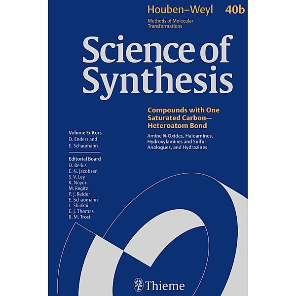 Science of Synthesis: Houben-Weyl Methods of Molecular Transformations  Vol. 40b