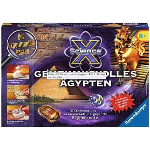 Science X Geheimnisvolles Ägypten (Experimentierkasten)