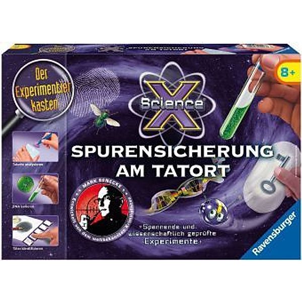 Science X, Spurensicherung am Tatort (Experimentierkasten)