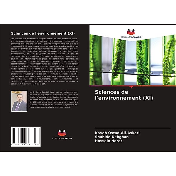 Sciences de l'environnement (XI), Kaveh Ostad-Ali-Askari, Shahide Dehghan, Hossein Norozi
