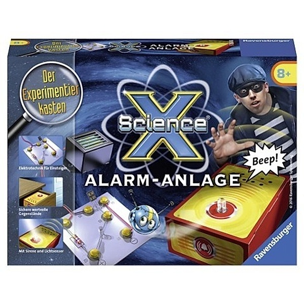 ScienceX Alarm-Anlage (Experimentierkasten)