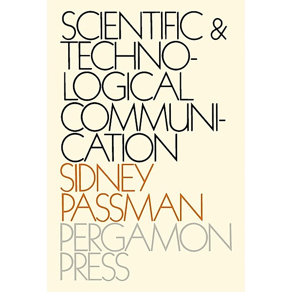 Scientific and Technological Communication, Sidney Passman