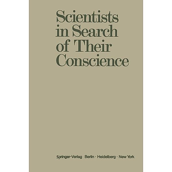 Scientists in Search of Their Conscience