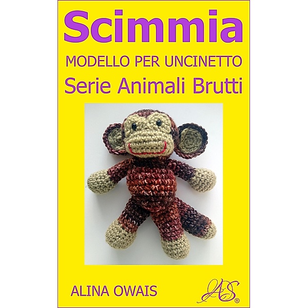 Scimmia Modello per Uncinetto, Alina Owais
