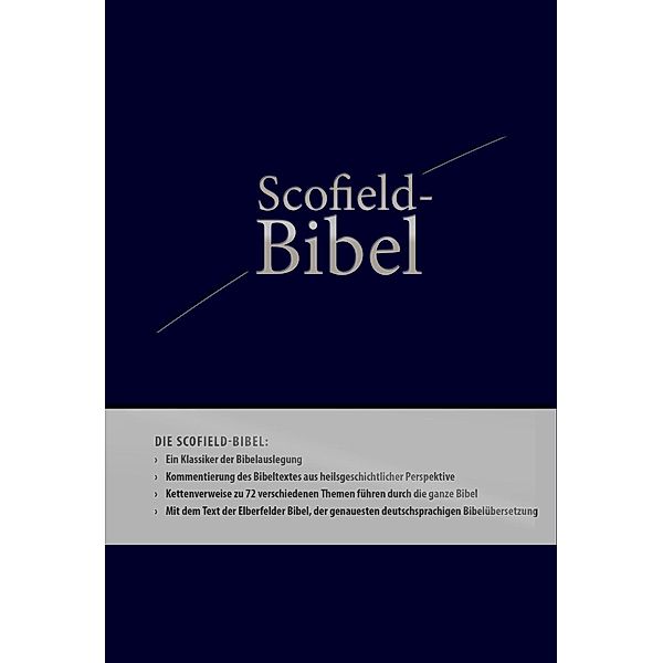 Scofield Bibel mit Elberfelder 2006 - Kunstleder