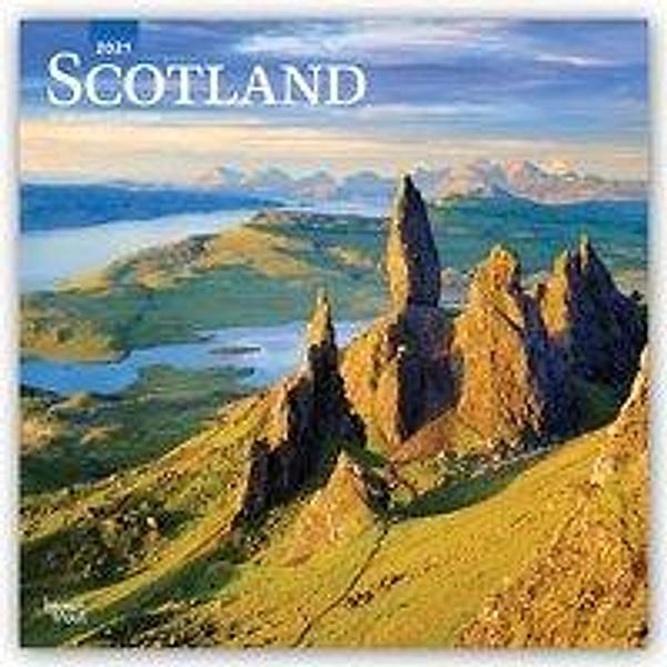 Scotland 2021, 16-month calendar, BrownTrout Publisher