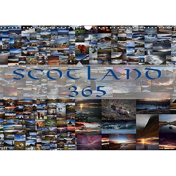Scotland 365 / UK-Version (Wall Calendar 2018 DIN A3 Landscape), Martina Cross