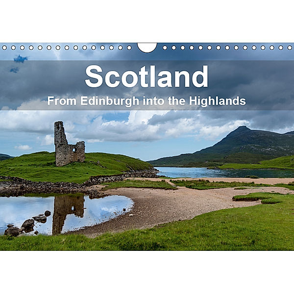 Scotland - From Edinburgh into the Highlands (Wall Calendar 2019 DIN A4 Landscape), Frank Gärtner