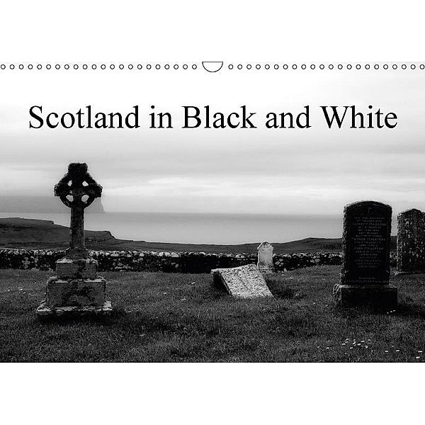 Scotland in Black and White (Wall Calendar 2017 DIN A3 Landscape), Alain Gaymard