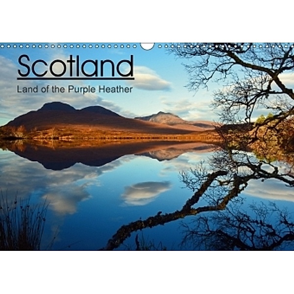Scotland Land of the Purple Heather (Wall Calendar 2017 DIN A3 Landscape), Alan Brown
