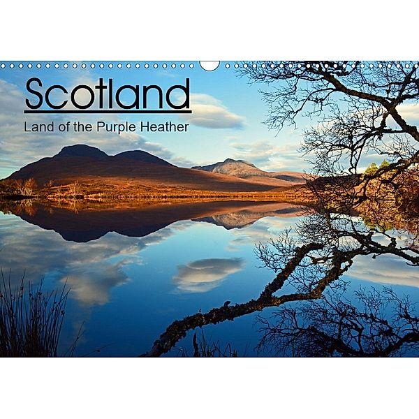 Scotland Land of the Purple Heather (Wall Calendar 2021 DIN A3 Landscape), Alan Brown