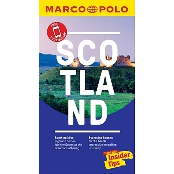 Scotland Marco Polo Pocket Travel Guide - with pull out map, Marco Polo
