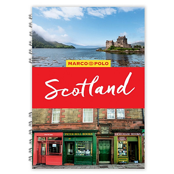 Scotland Marco Polo Travel Guide - with pull out map, Marco Polo