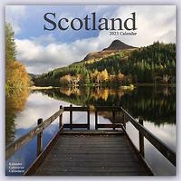 Scotland - Schottland 2023 - 16-Monatskalender, Avonside Publishing Ltd