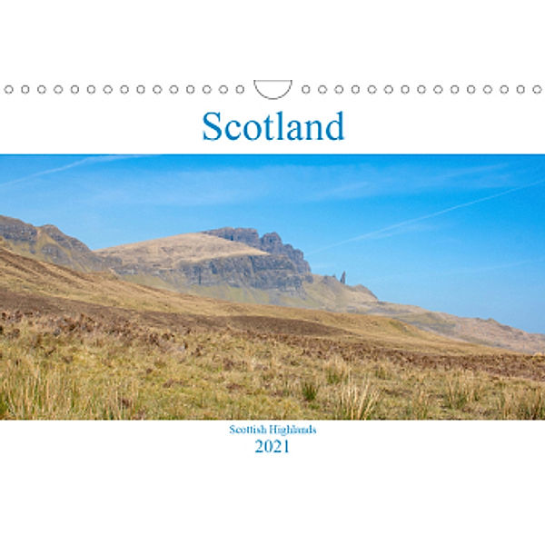 Scotland Scottish Highlands (Wall Calendar 2021 DIN A4 Landscape), pixs:sell@Adobe Stock