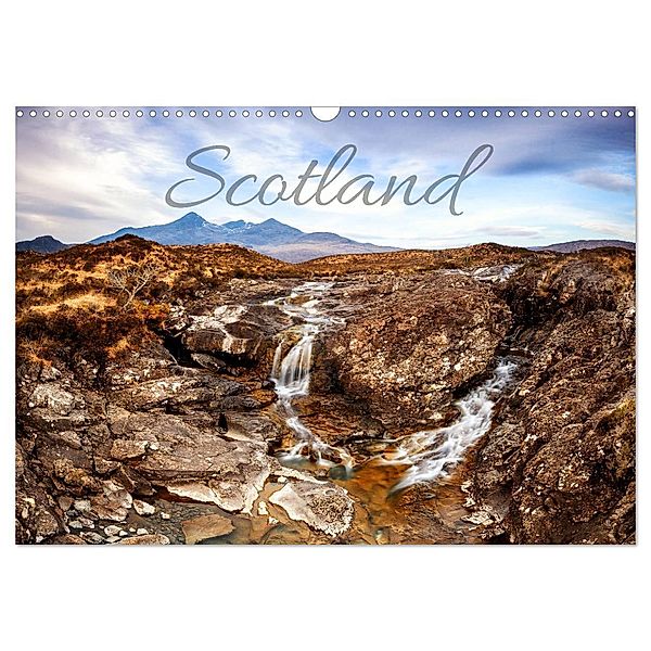Scotland (Wandkalender 2024 DIN A3 quer), CALVENDO Monatskalender, Die Roadies