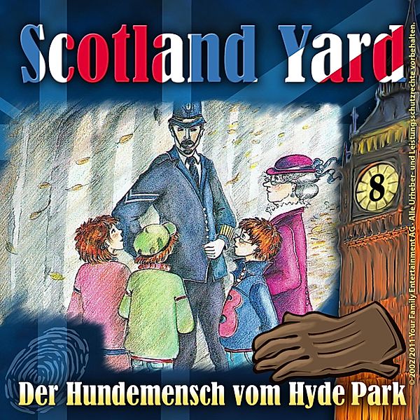 Scotland Yard - 8 - Der Hundemensch vom Hyde Park, Wolfgang Pauls