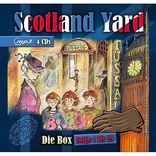 Scotland Yard: Die Box Folge 1 - 29 (4 mp3 CDs)