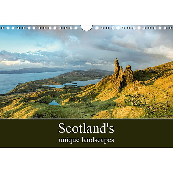 Scotland's unique landscapes (Wall Calendar 2019 DIN A4 Landscape), Michael Valjak