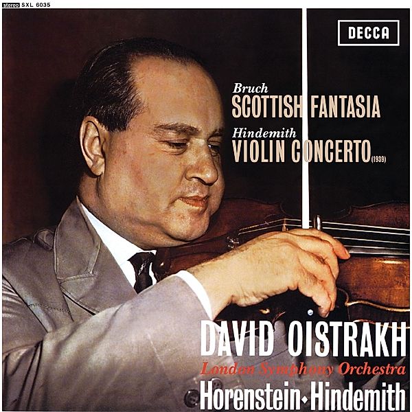 Scottish Fantasia/Violin Concerto, David Oistrach, London Symphony Orchestra