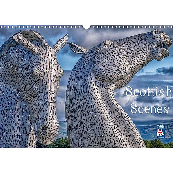 Scottish Scenes (Wall Calendar 2023 DIN A3 Landscape), Alan Maitland