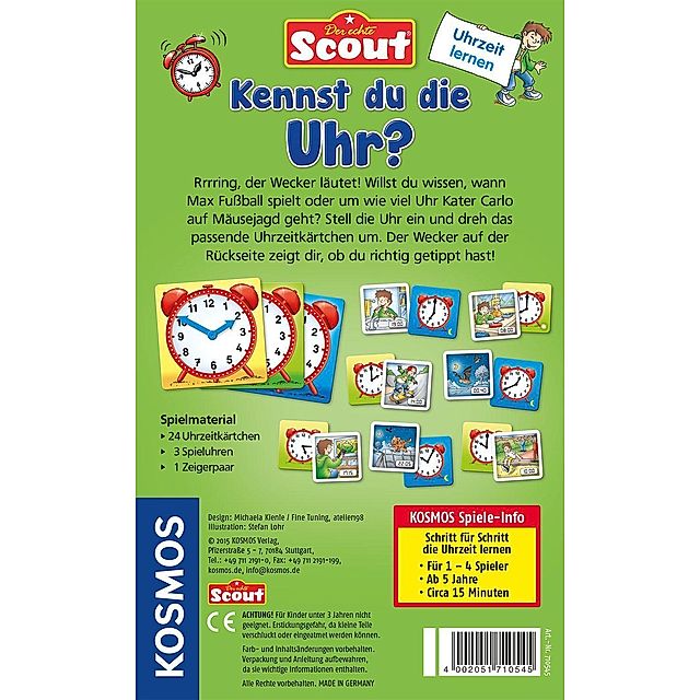 Scout - Kennst du die Uhr? jetzt bei Weltbild.de bestellen