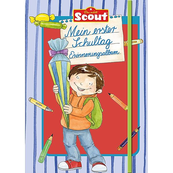 Scout - Mein erster Schultag Erinnerungsalbum (Jungs)