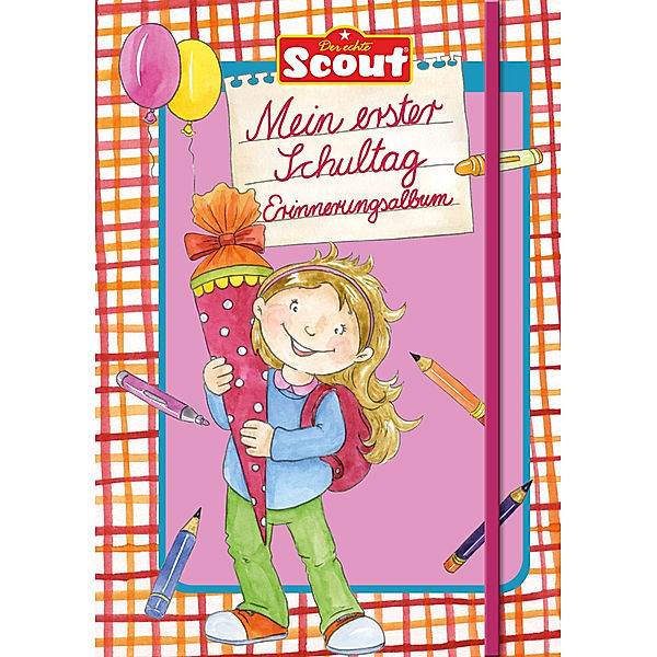 Scout - Mein erster Schultag Erinnerungsalbum (Mädchen)