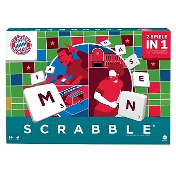 Mattel Scrabble FC Bayern München (D)