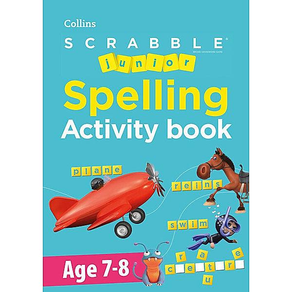 SCRABBLE(TM) Junior Spelling Activity Book Age 7-8, Collins Scrabble