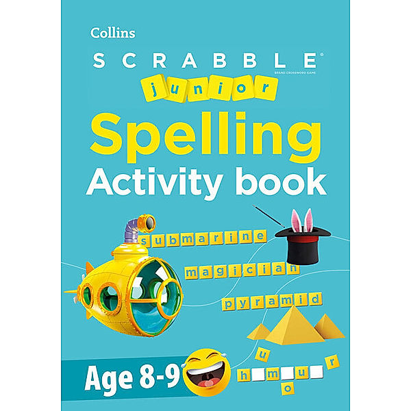 SCRABBLE(TM) Junior Spelling Activity Book Age 8-9, Collins Scrabble