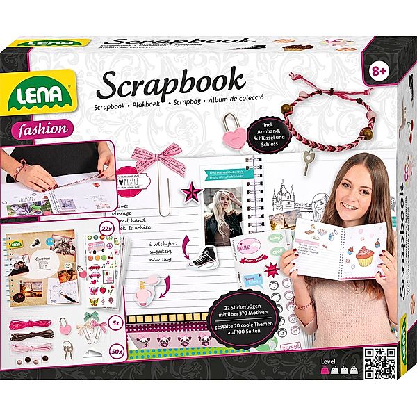 LENA® Scrapbook mit 20 Themen groß