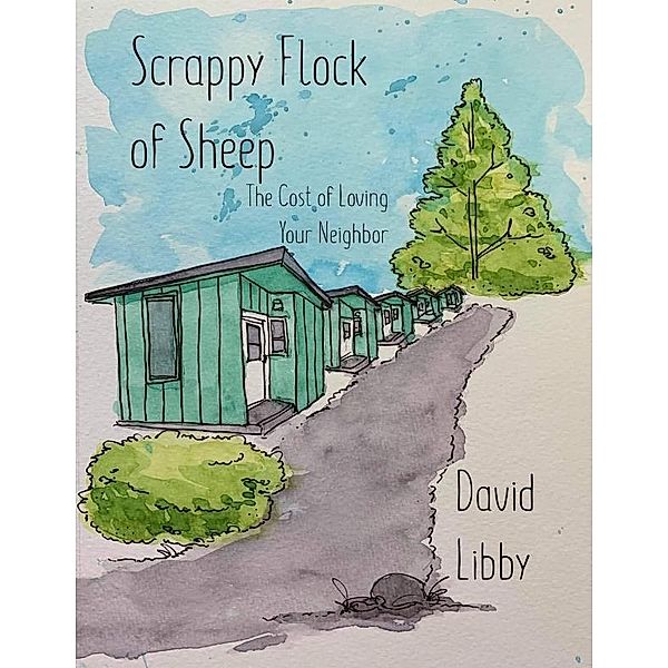 Scrappy Flock of Sheep, David Libby