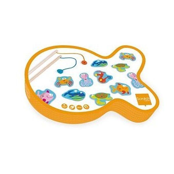 Scratch Angelspiel Lustige Fische magnetisch (Kinderspiel)