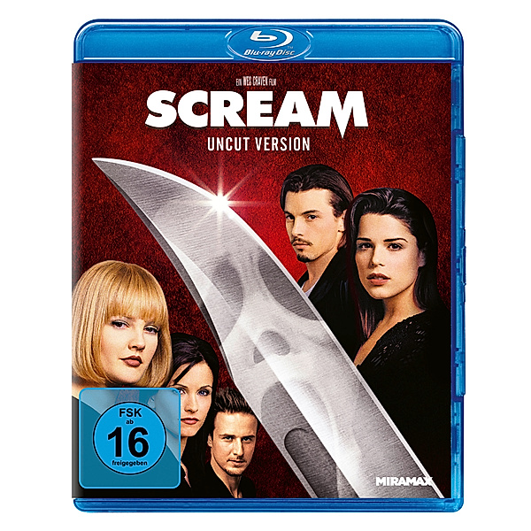 Scream (1996), Neve Campbell Courtney Cox Drew Barrymore