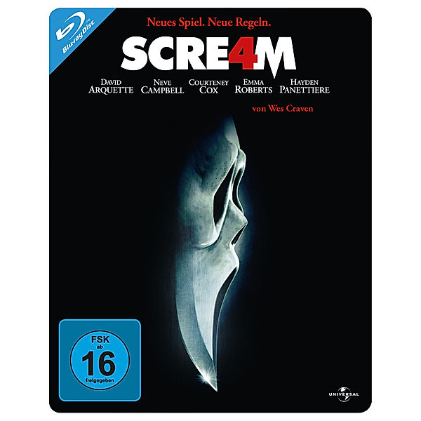 Scream 4 - Steelbook, Courtney Cox,David Arquette Neve Campbell