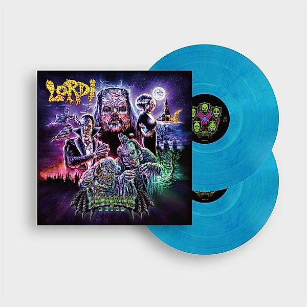 Screem Writers Guild (Transparent + Blue Marbled In Gatefold) (2 LPs) (Vinyl), Lordi