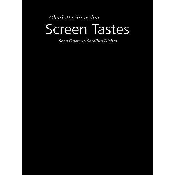 Screen Tastes, Charlotte Brunsdon