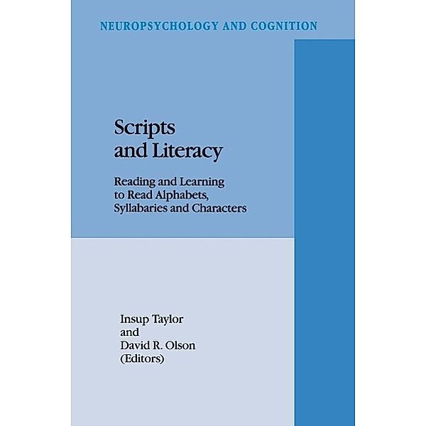 Scripts and Literacy / Neuropsychology and Cognition Bd.7